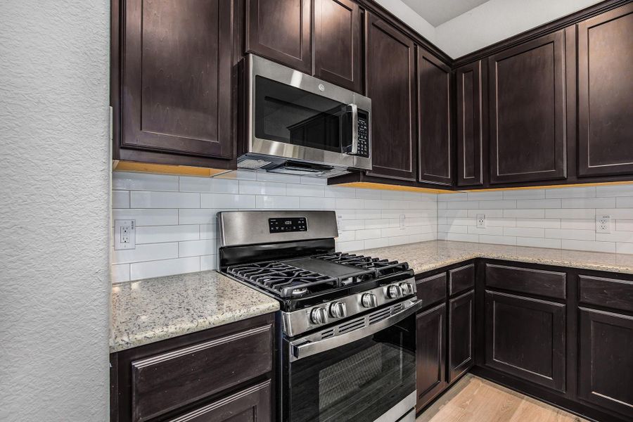 Furnished interior view inside a new home in , Bay City (Image 12).