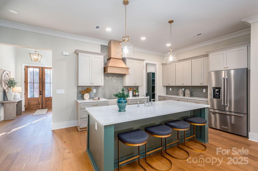 Furnished interior view inside a new home in , Belmont (Image 15).