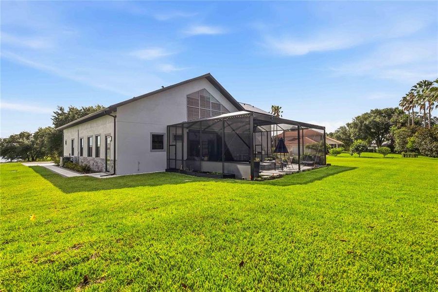 Exterior details and patio area of a home in , Groveland (Image 29).