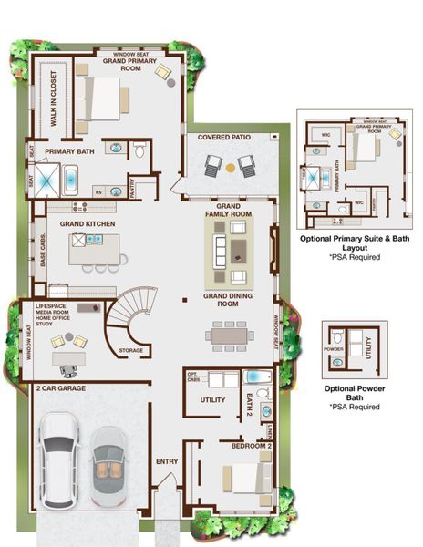 2D floor plan layout of this home in Dominion of Pleasant Valley, Wylie, TX (Image 2). 2D floor plan layout of this home in Dominion of Pleasant Valley, Wylie, TX (Image 2).