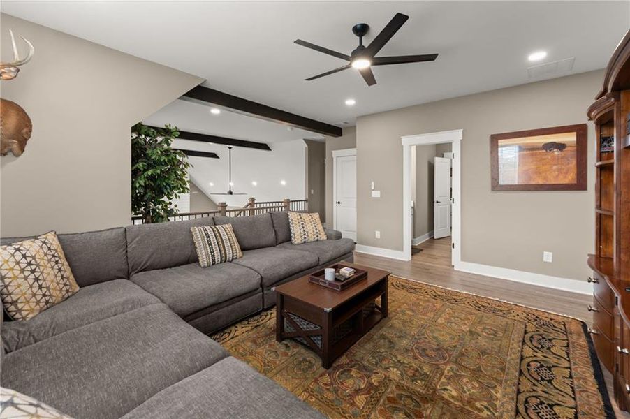 Furnished interior view inside a new home in , Dawsonville (Image 7).