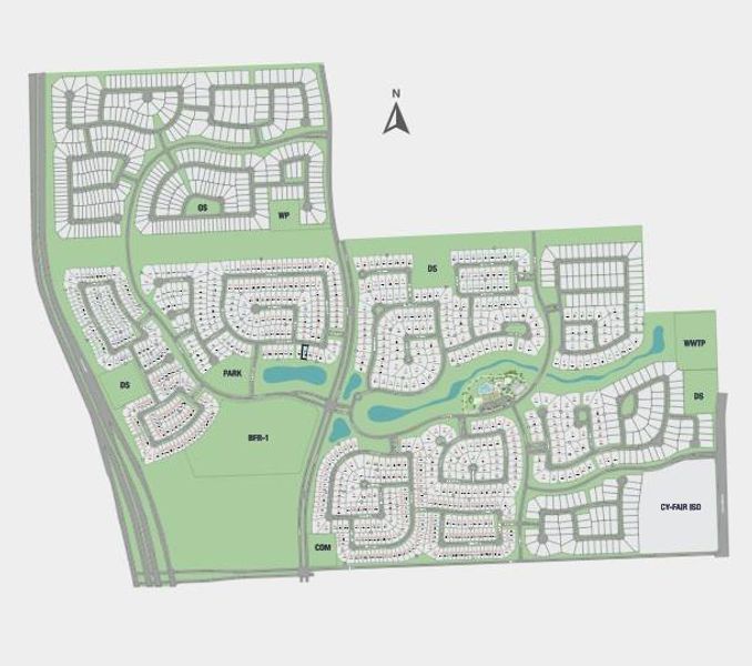 Avalon at Cypress Site Map