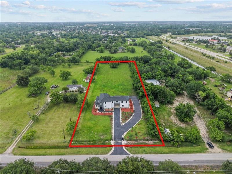 Approx. 2.5-acre property with endless possibilities.