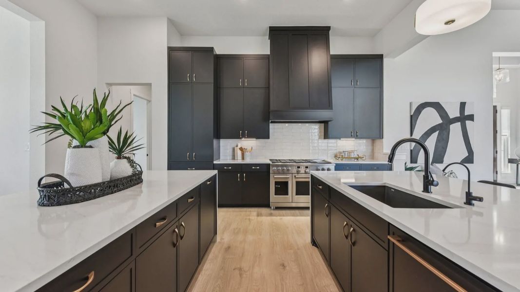 Representative furnished interior of a home built from the Garet by Chesmar Homes in Feathergrass, Florence (Image 9).