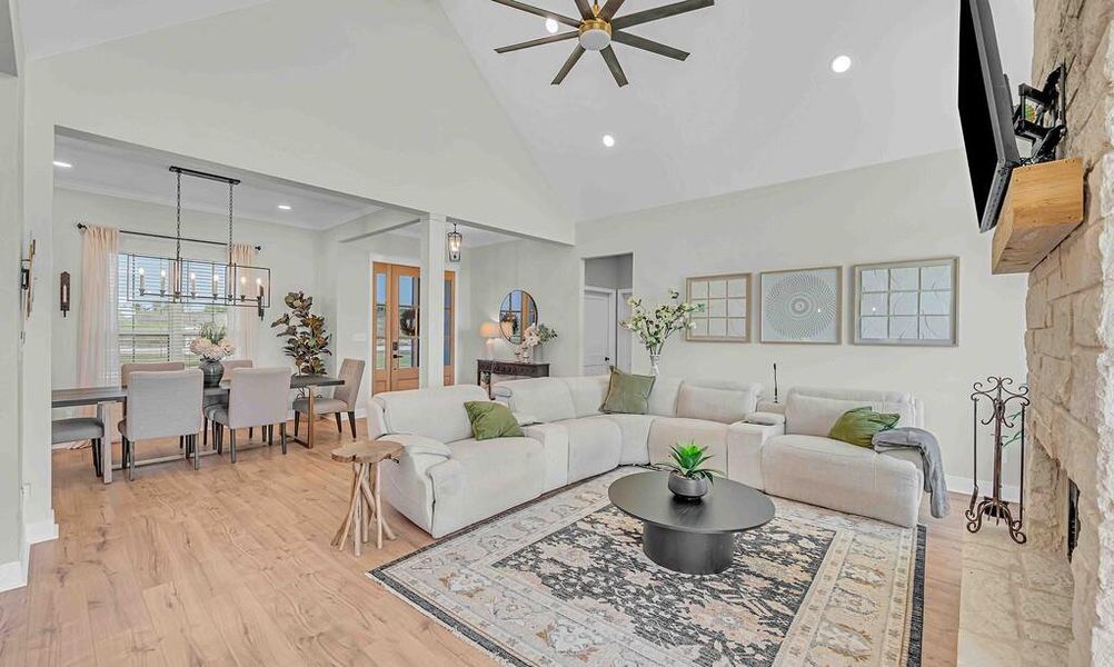 Furnished interior view inside a new home in , Lorena (Image 26).
