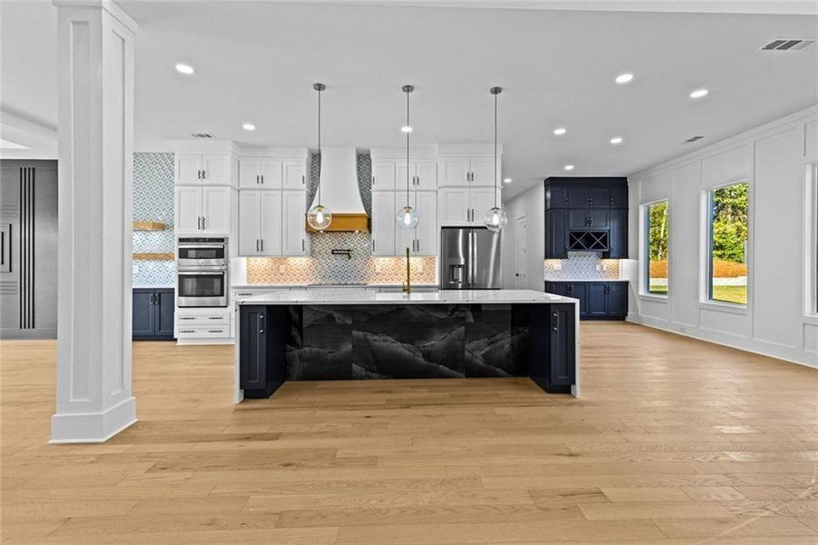 Furnished interior view inside a new home in , Loganville (Image 7).