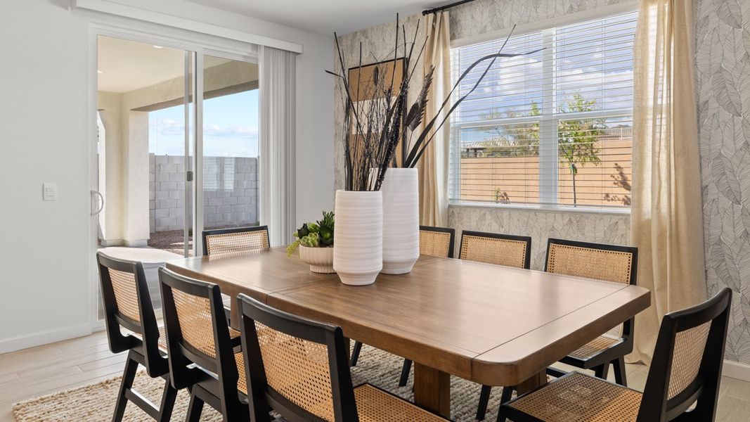 Furnished interior view inside a new home in Aloravita, Peoria (Image 15). Furnished interior view inside a new home in Aloravita, Peoria (Image 15).