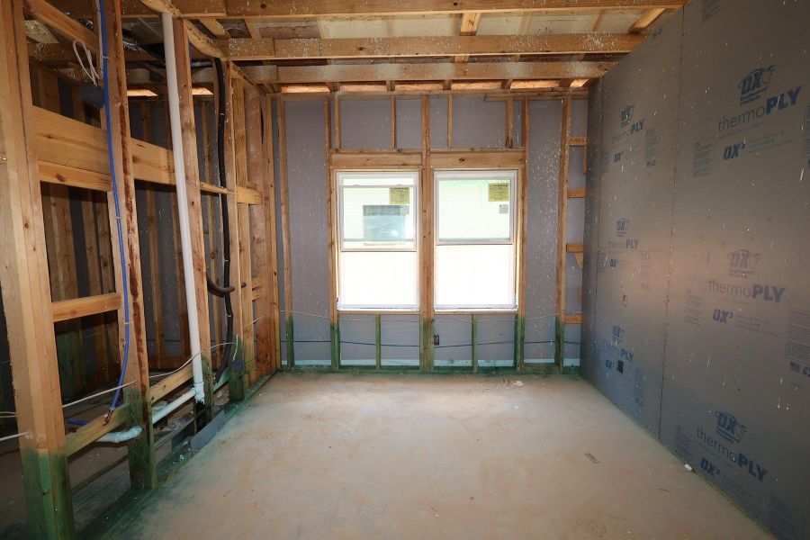 In-progress construction of a new home in Prairieland Village - Summit Collection, Cypress, TX (Image 6).