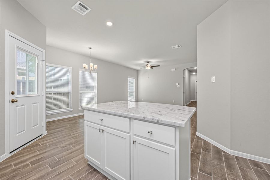 Furnished interior view inside a new home in Woodland Lakes, Huffman (Image 5).