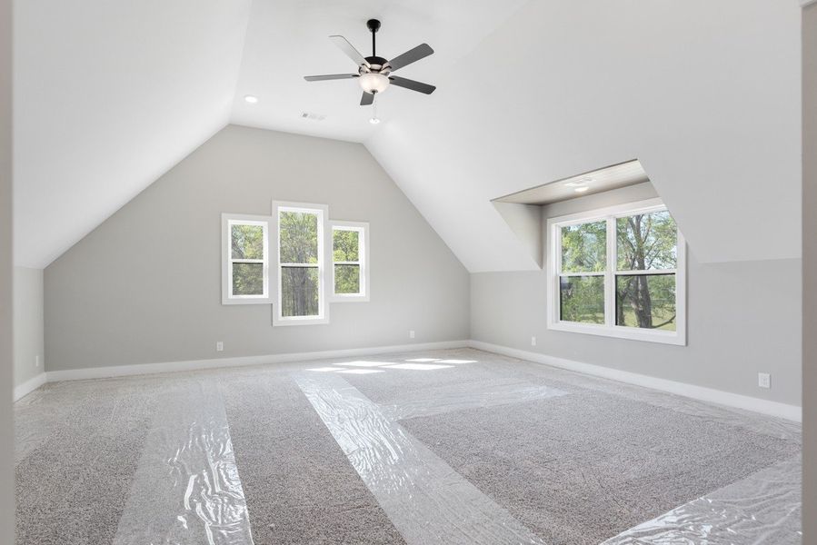 Spacious, unfurnished interior of a new home in Whisper Hill, Wendell (Image 44).
