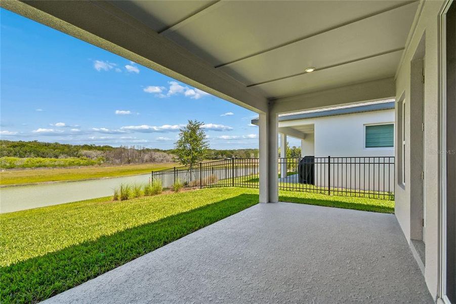Exterior details and patio area of a home in Oakfield at Mount Dora Village Series, Mount Dora (Image 2). Exterior details and patio area of a home in Oakfield at Mount Dora Village Series, Mount Dora (Image 2).