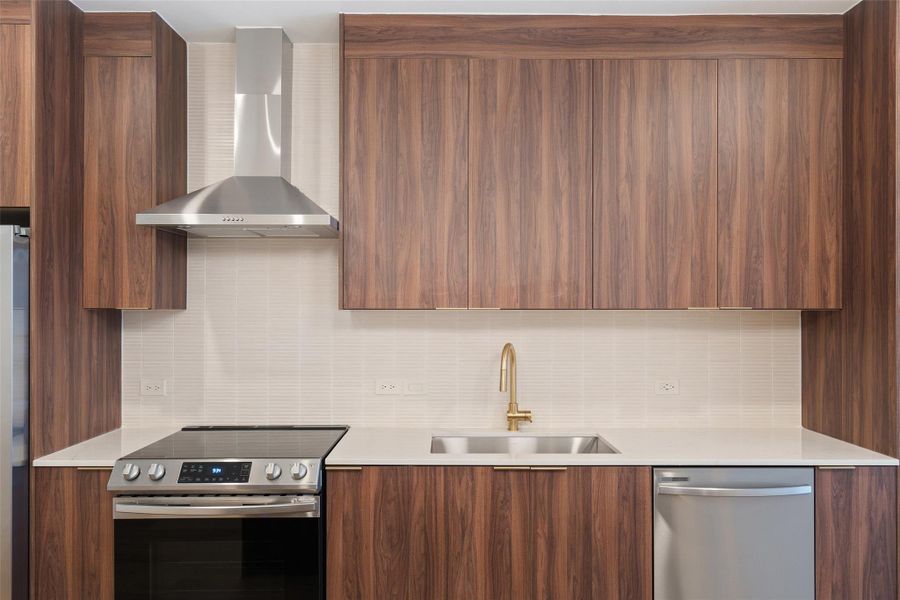 Close-up of interior finishes inside a home in , Austin (Image 9).