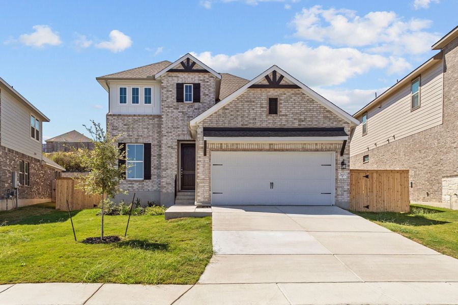 2,572sf New Home in San Antonio, TX.  - Slide 1