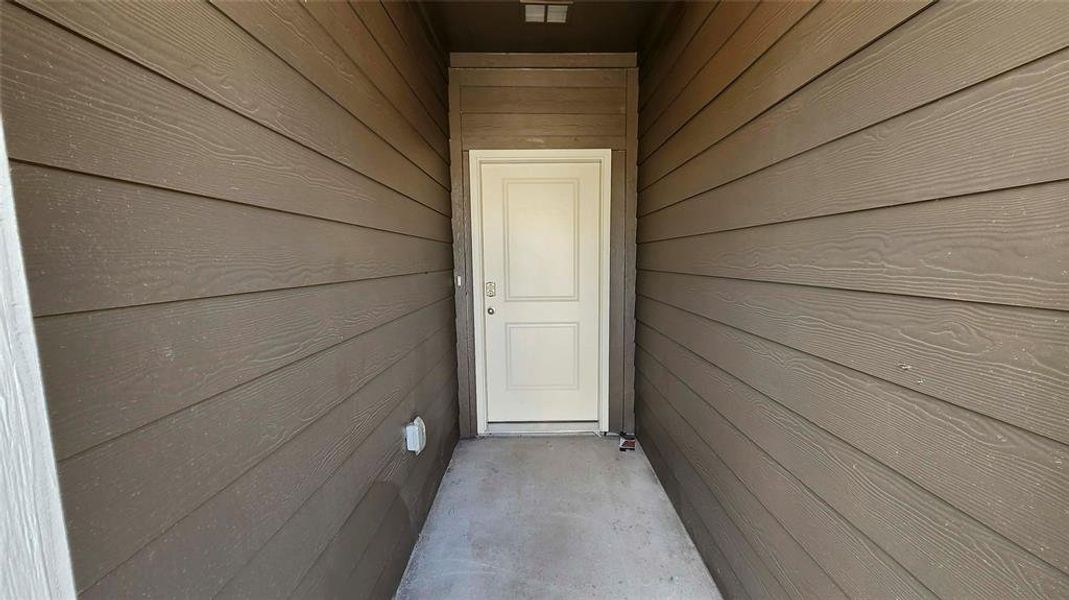 Exterior details and patio area of a home in Waverly Estates, Josephine (Image 3). Exterior details and patio area of a home in Waverly Estates, Josephine (Image 3).