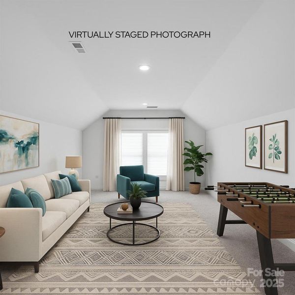 VIRTUALLY STAGED BONUS ROOM