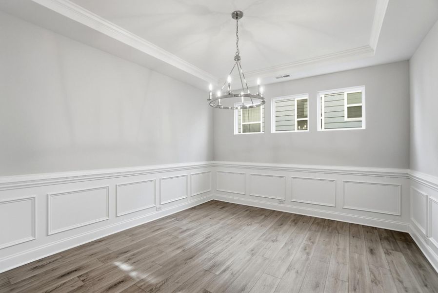 Spacious, unfurnished interior of a new home in Rone Creek, Waxhaw (Image 51).