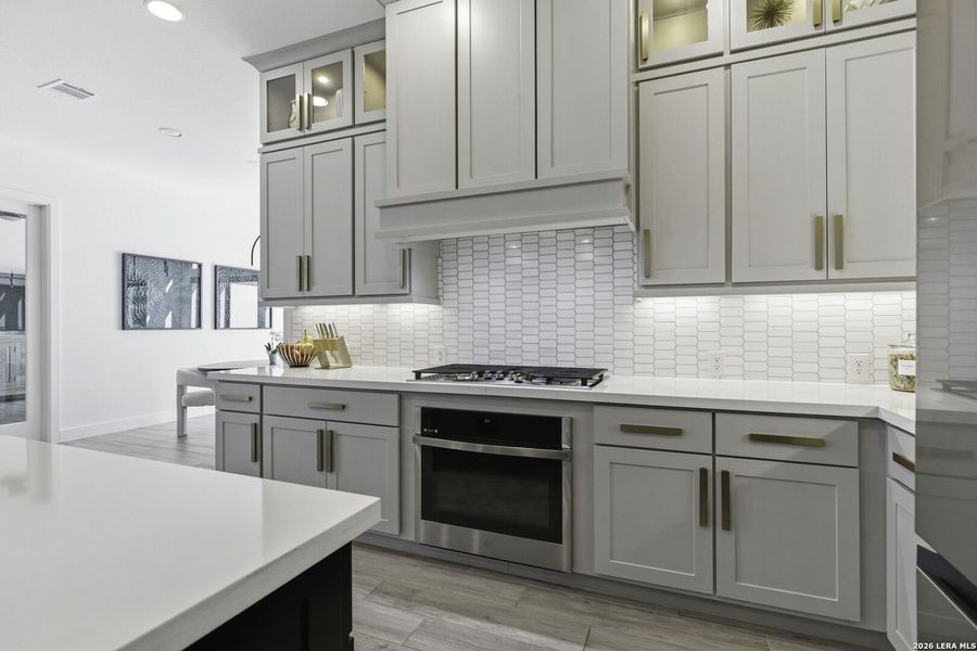 Furnished interior view inside a new home in Vintage Oaks, New Braunfels (Image 13).