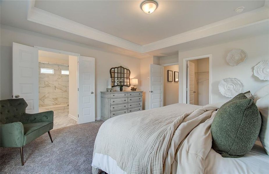 Furnished interior view inside a new home in Crofton Place Enclave, Snellville (Image 10).