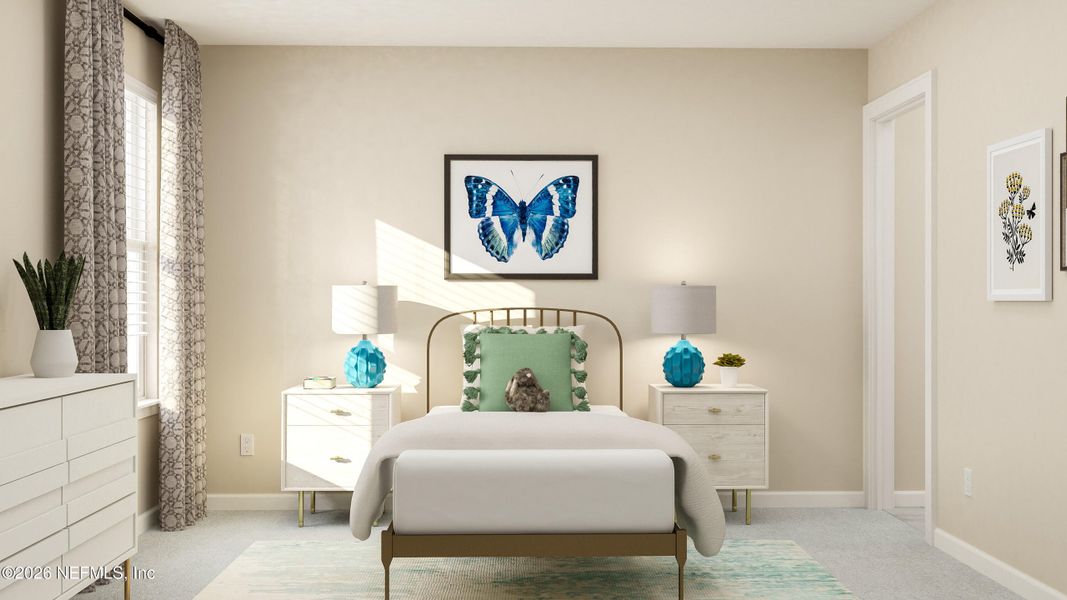 Furnished interior view inside a new home in Silver Falls Single Family at SilverLeaf, St. Augustine (Image 25). Furnished interior view inside a new home in Silver Falls Single Family at SilverLeaf, St. Augustine (Image 25).