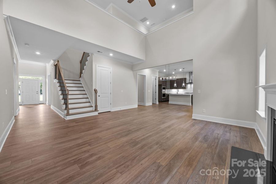 Spacious, unfurnished interior of a new home in Stonebridge, Mint Hill (Image 16). Spacious, unfurnished interior of a new home in Stonebridge, Mint Hill (Image 16).