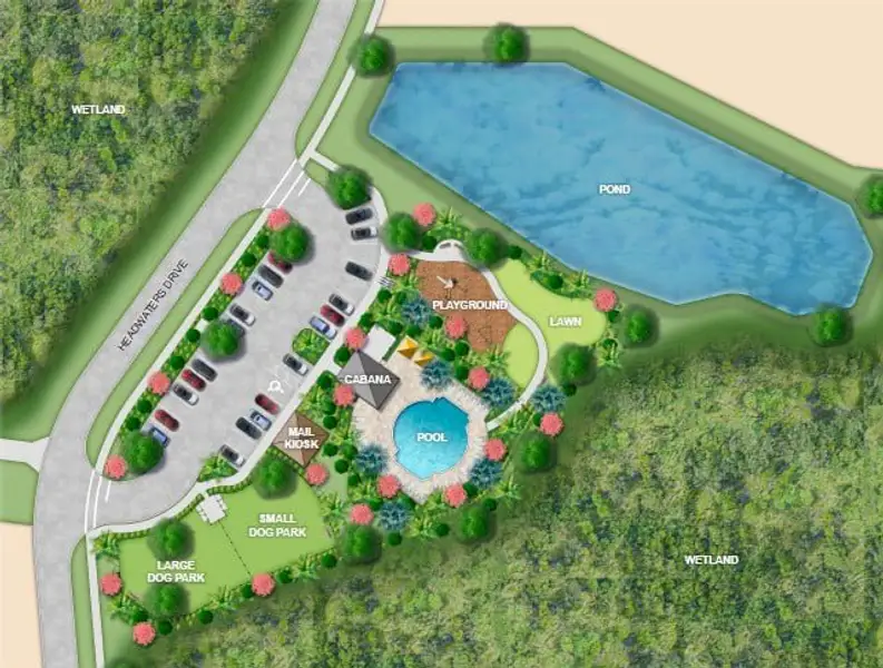 Community amenities in Headwaters at Lofton Creek, Yulee (Image 28).
