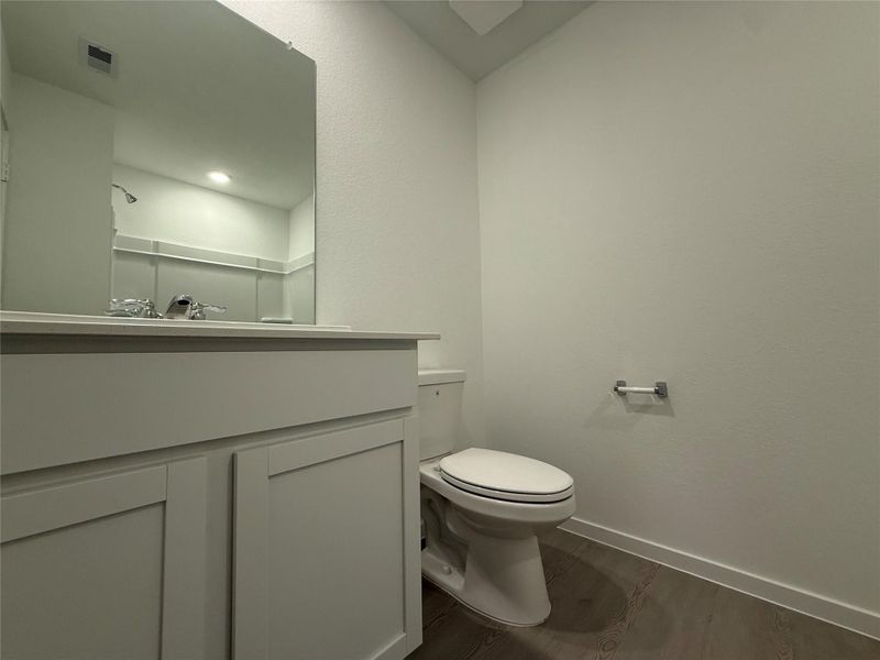 Furnished interior view inside a new home in Sweetgrass Village: Cottage Collection, Crosby (Image 4).