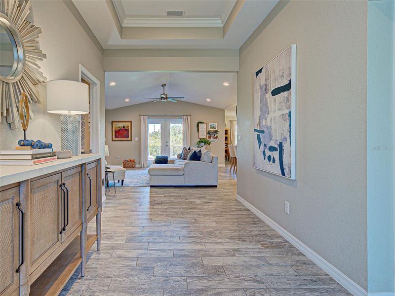 Furnished interior view inside a new home in , Port Charlotte (Image 8). Furnished interior view inside a new home in , Port Charlotte (Image 8).