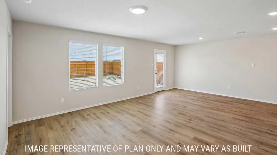 Spacious, unfurnished interior of a new home in Eastern Wells, Jarrell (Image 13).