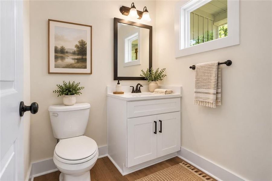 Furnished interior view inside a new home in , Rockmart (Image 4).