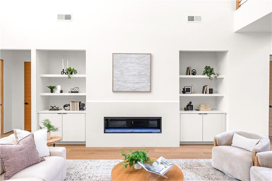 Furnished interior view inside a new home in , Decatur (Image 12).