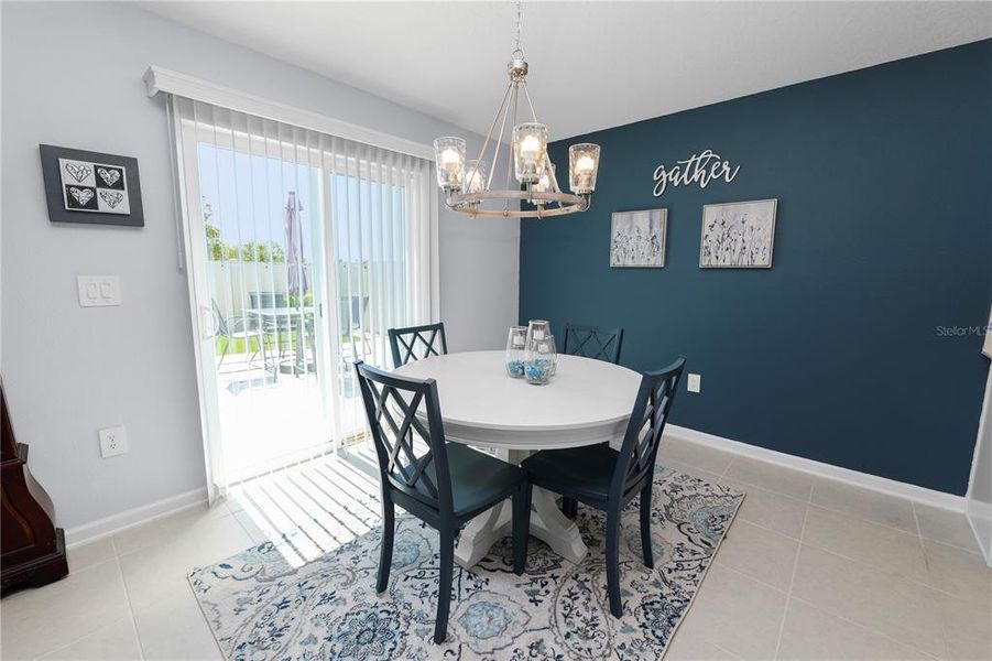 Furnished interior view inside a new home in Hunt Club Groves, Lake Wales (Image 9).