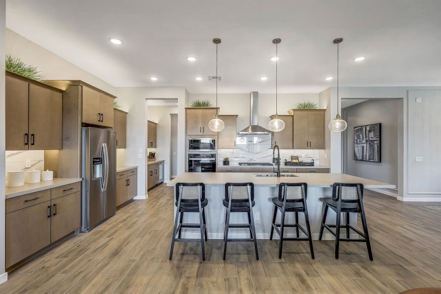 Furnished interior view inside a new home in Miravida, Surprise (Image 17). Furnished interior view inside a new home in Miravida, Surprise (Image 17).