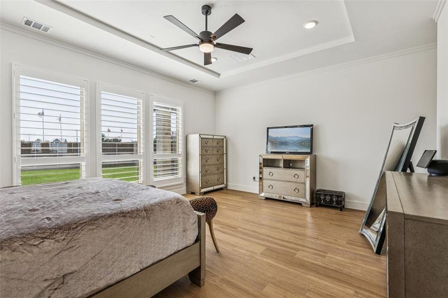 Furnished interior view inside a new home in Cambridge Estates, Prosper (Image 10). Furnished interior view inside a new home in Cambridge Estates, Prosper (Image 10).