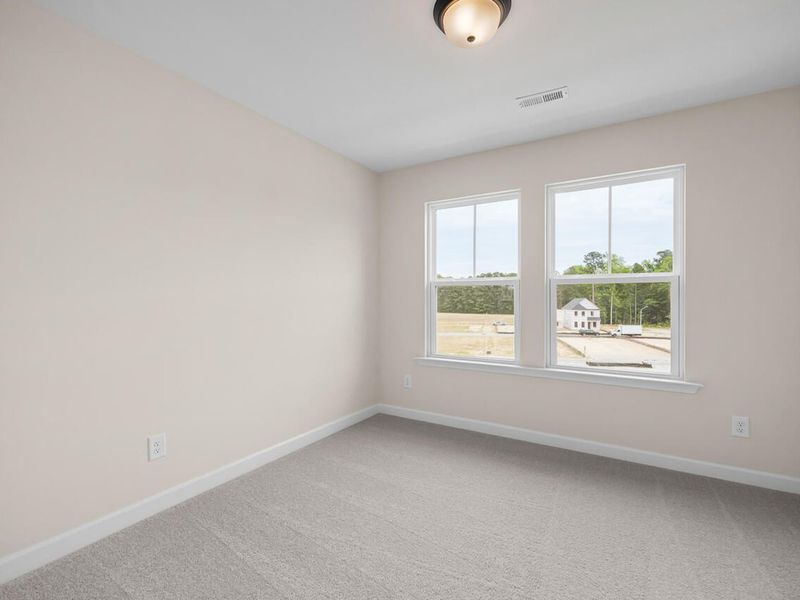 Spacious, unfurnished interior of a new home in Forestville Yard Townhomes, Knightdale (Image 22). Spacious, unfurnished interior of a new home in Forestville Yard Townhomes, Knightdale (Image 22).