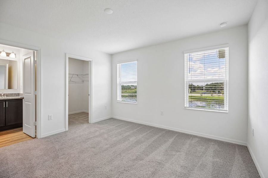 Spacious, unfurnished interior of a new home in Reserve at Forest Lake Townhomes, Lake Wales (Image 14). Spacious, unfurnished interior of a new home in Reserve at Forest Lake Townhomes, Lake Wales (Image 14).