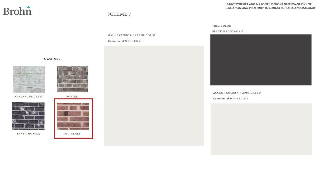 Sample of building materials used in homes in Azalea, Pattison (Image 15). Sample of building materials used in homes in Azalea, Pattison (Image 15).