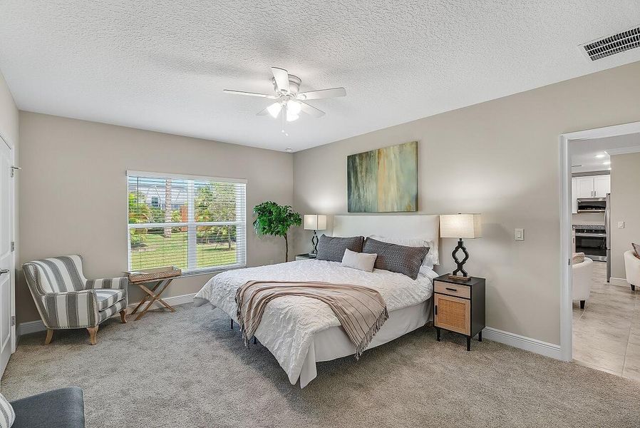 Furnished interior view inside a new home in , Sebastian (Image 36). Furnished interior view inside a new home in , Sebastian (Image 36).