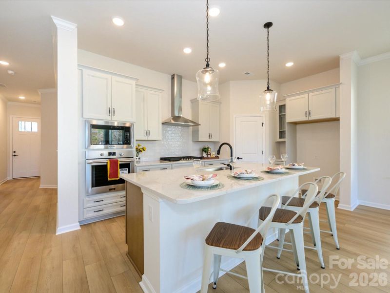 Furnished interior view inside a new home in Encore at Streamside - Classic Series, Waxhaw (Image 7).