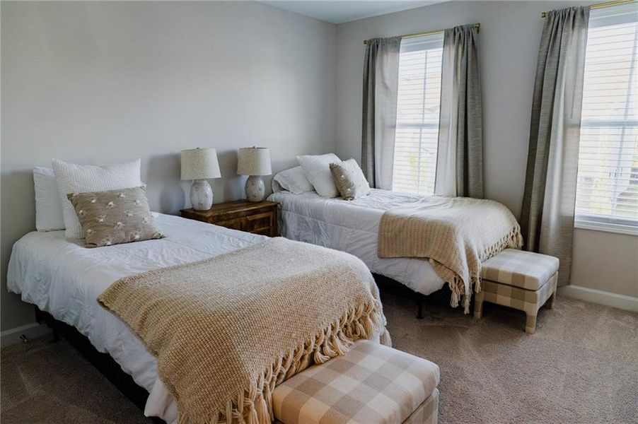 Furnished interior view inside a new home in Winsome Park, Woodstock (Image 14). Furnished interior view inside a new home in Winsome Park, Woodstock (Image 14).