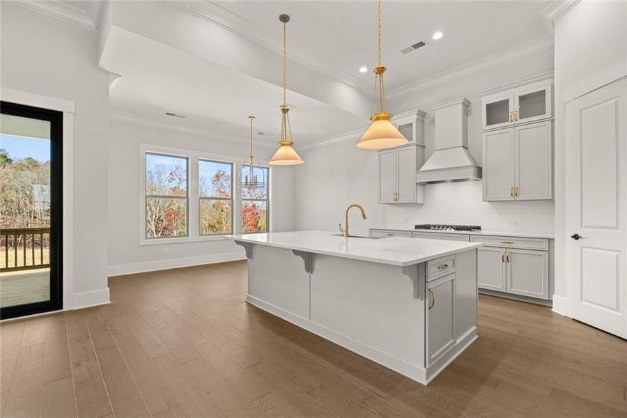 Furnished interior view inside a new home in Horizon at Laurel Canyon, Canton (Image 5).