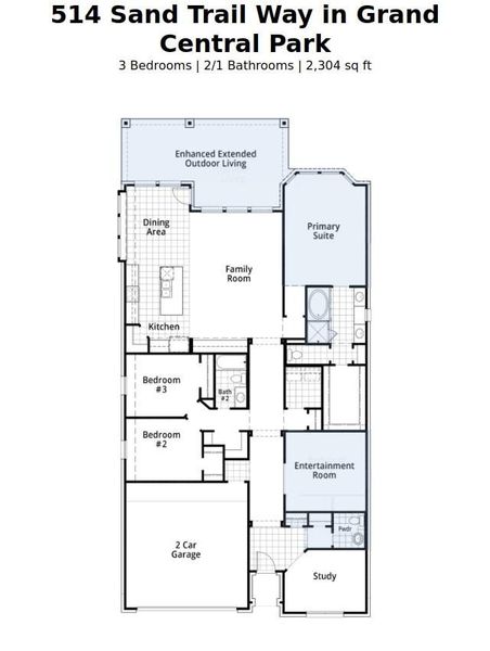 Image 15 of a home in Grand Central Park: 55ft. lots. Image 15 of a home in Grand Central Park: 55ft. lots.