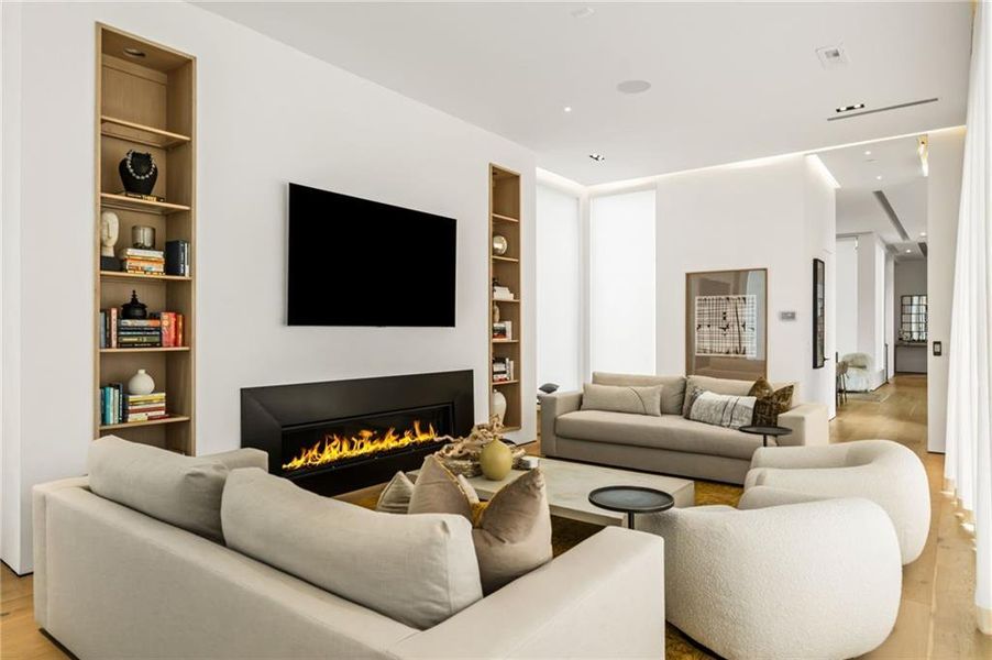 Furnished interior view inside a new home in , Brookhaven (Image 9).