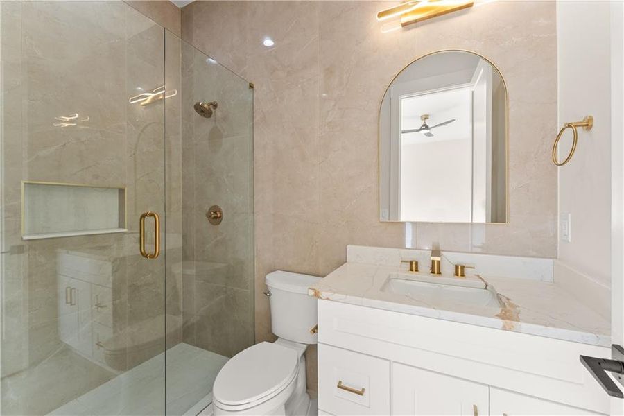 Furnished interior view inside a new home in , Dacula (Image 7).