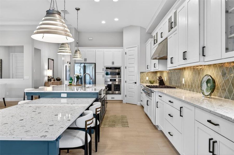 Furnished interior view inside a new home in , Venice (Image 38).