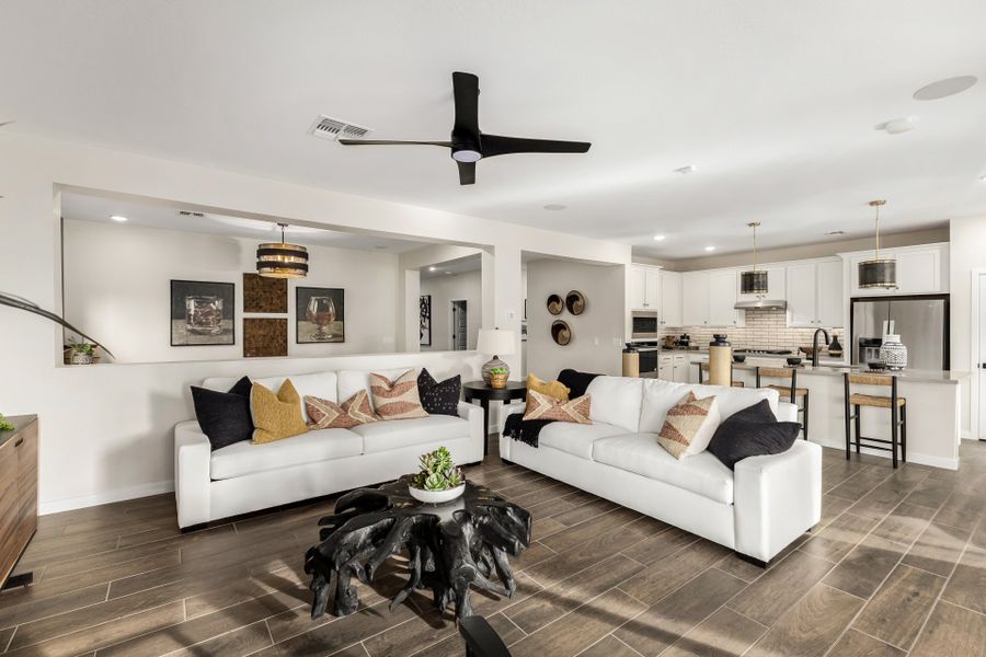 Furnished interior view inside a new home in Sunrise, Surprise (Image 5).