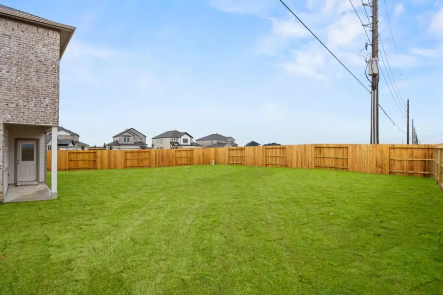 This is the space on the both sides of this home. This is the space on the both sides of this home.