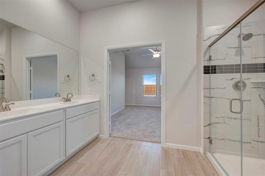 Furnished interior view inside a new home in Verandah, Royse City (Image 6).
