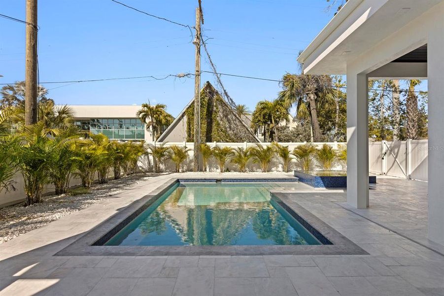 Exterior details and patio area of a home in , Sarasota (Image 30).