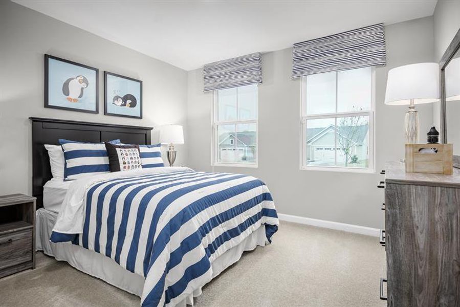 Furnished interior in a model home at Cumberland Landing in Gallatin (Image 20).