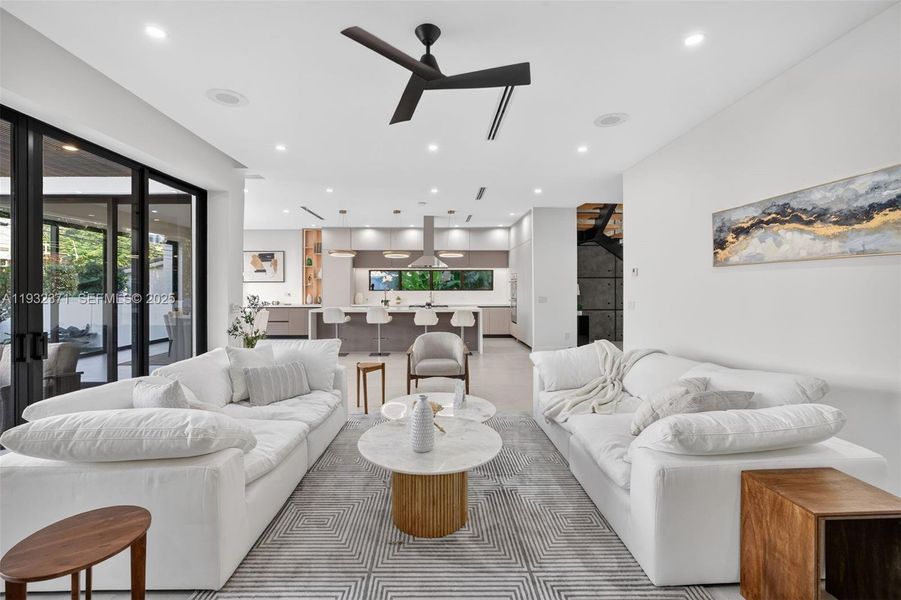 Furnished interior view inside a new home in , Fort Lauderdale (Image 12).